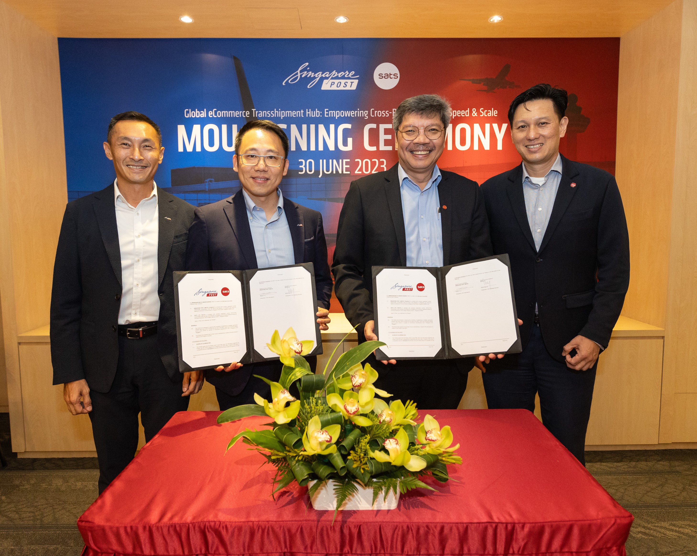 SATS And SingPost Sign MOU For Potential Joint Venture To Operate